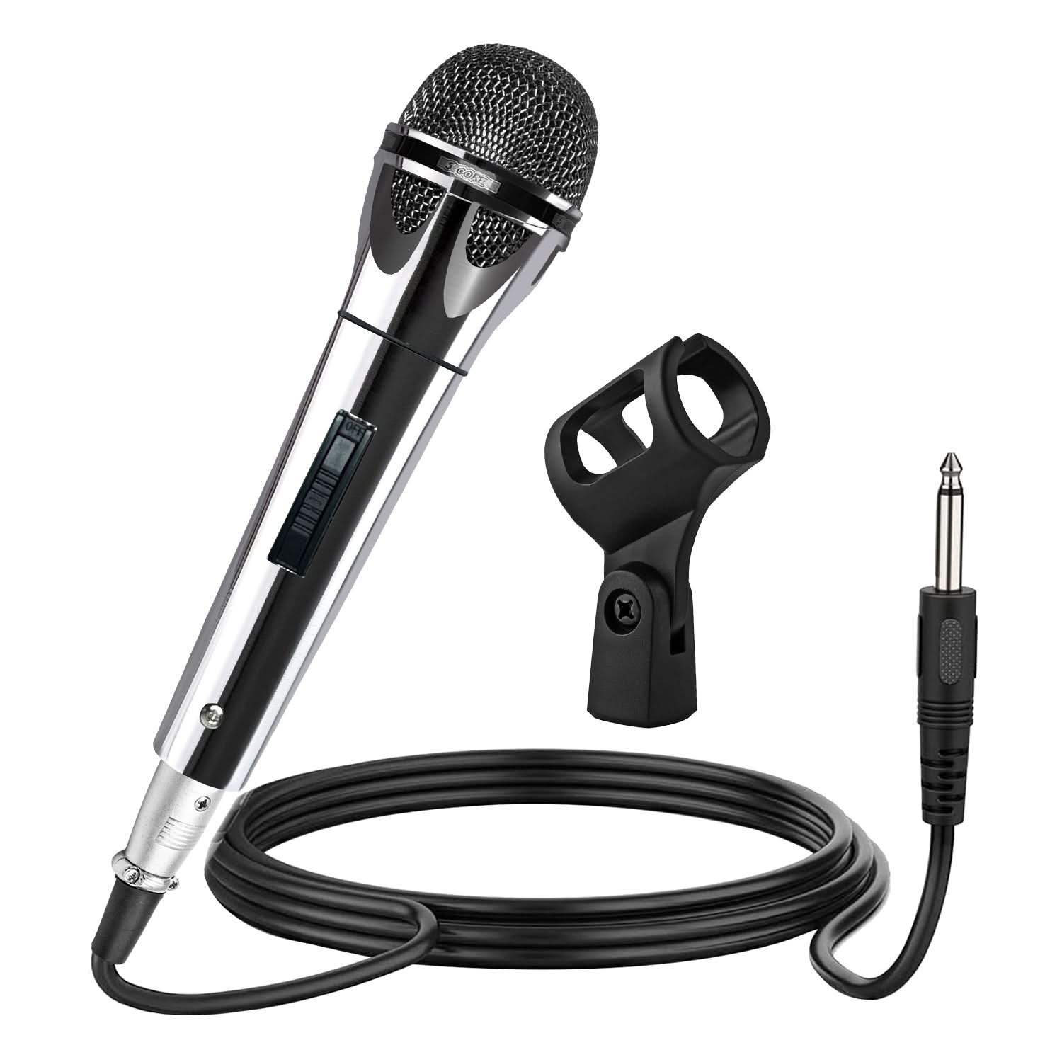 Shure Mic Sm58 - Microfone Dinâmico XLR de 5 Pinos