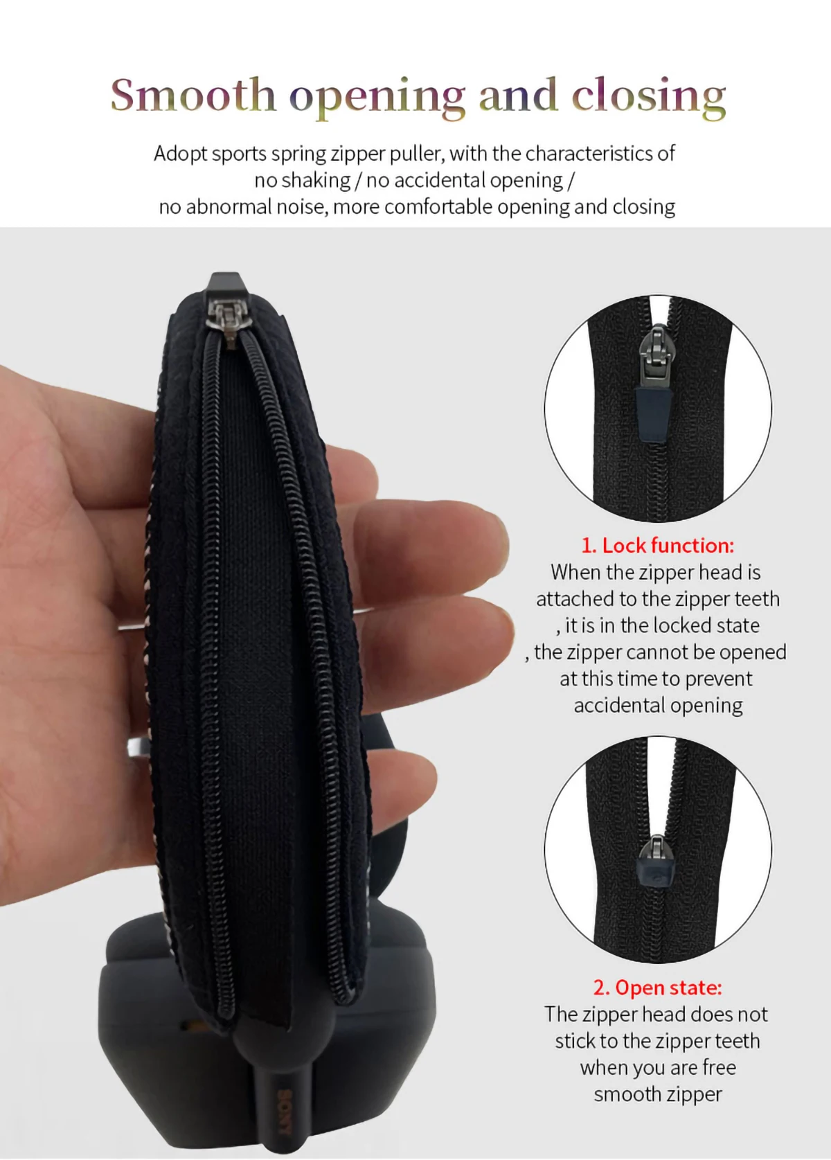Sony Headphone Wh-1000Xm5 - Capa protetora de alta qualidade para