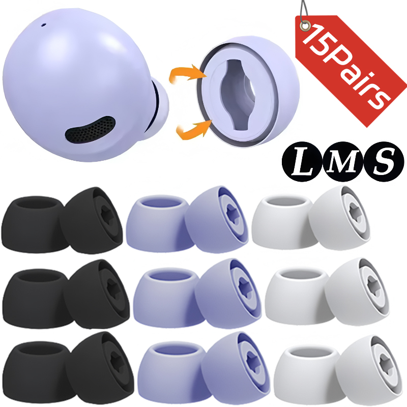 Earphone Foam Tip - Pontas de ouvido de silicone para