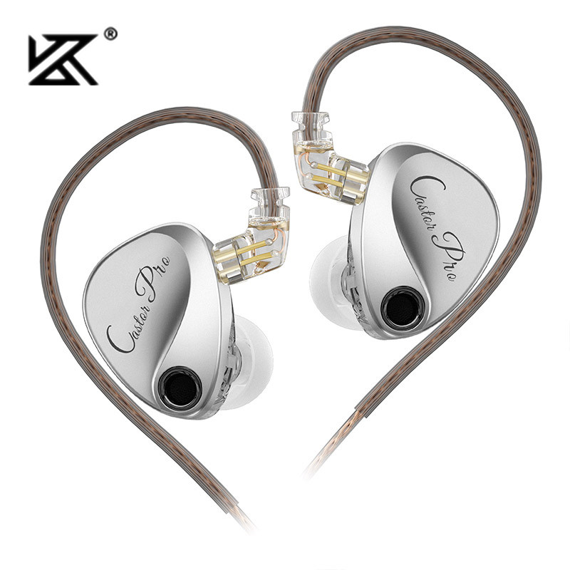 Audiophile Headphone Wired - Kz castor pro em fones de