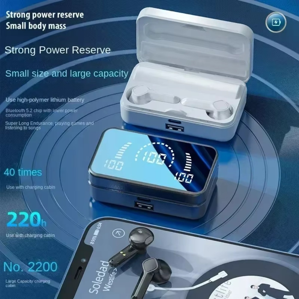 Fones de ouvido QCY TWS S20, f - Wireless Earbuds Tws avaliação e preço