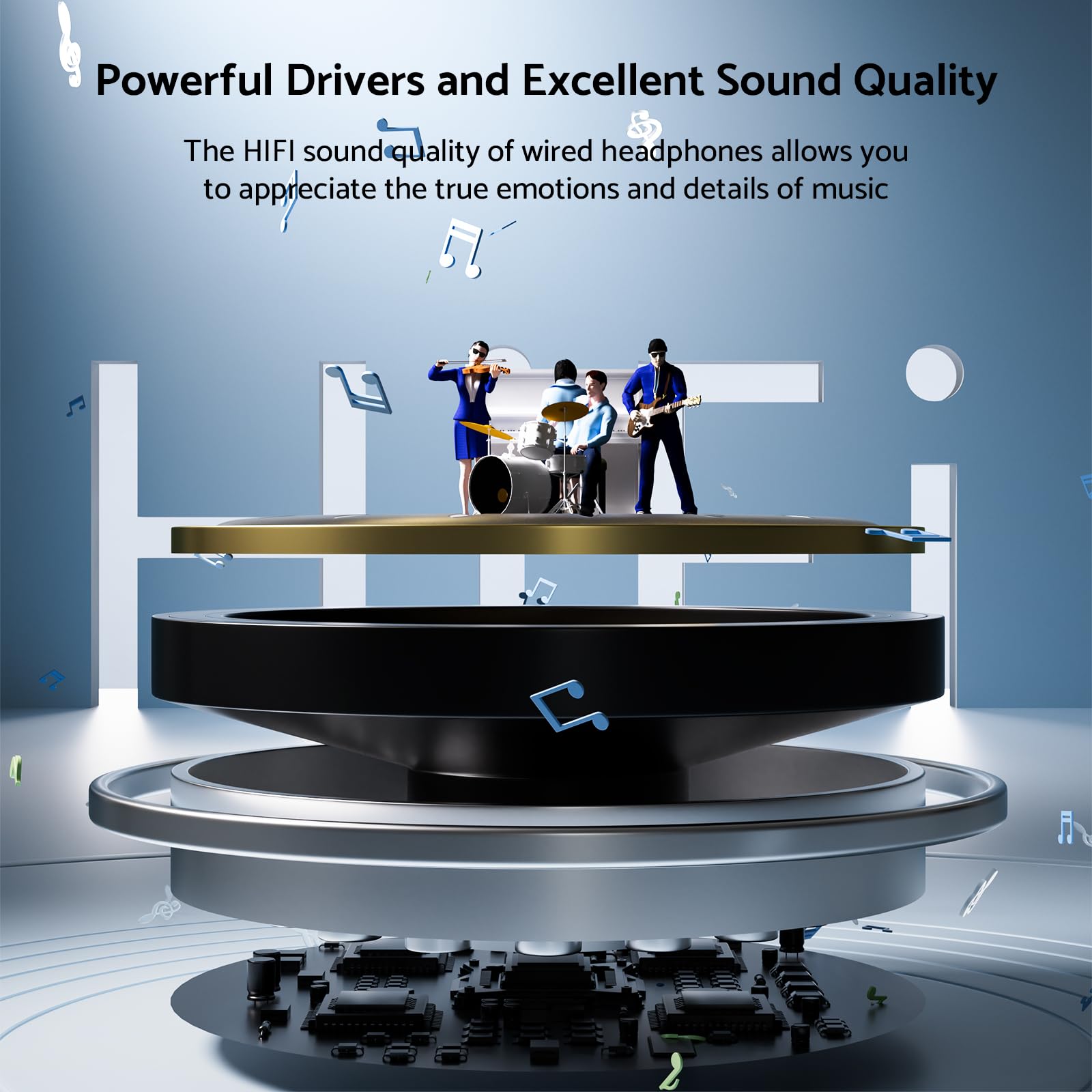 9d baixo estéreo tipo c e 3.5m - Audiophile Headphone Wired avaliação e preço