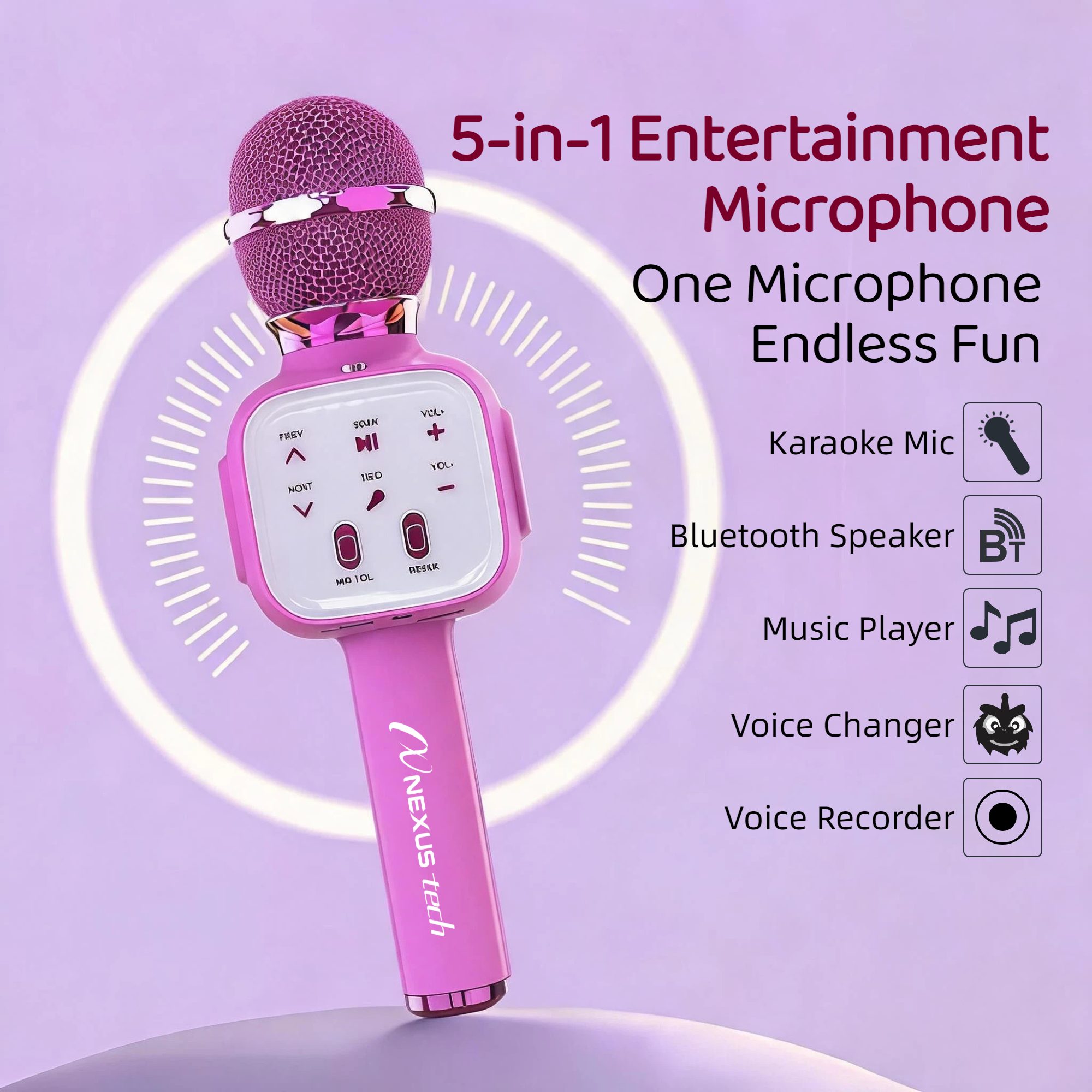 Microfone de karaoke sem fios  - Shure Mic Sm58 avaliação e preço