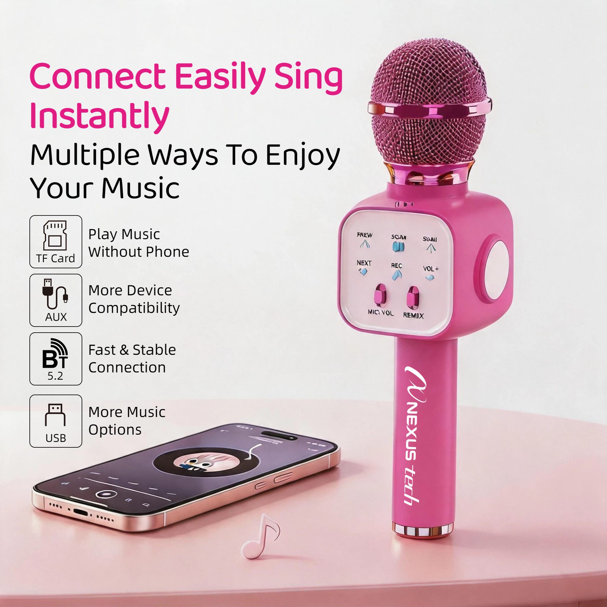Microfone de karaoke sem fios  - Shure Mic Sm58 avaliação e preço