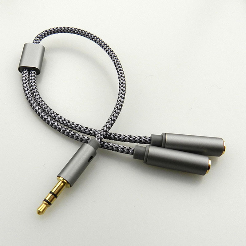 Adaptador Divisor de Áudio P2  - Earphone Splitter Jack avaliação e preço