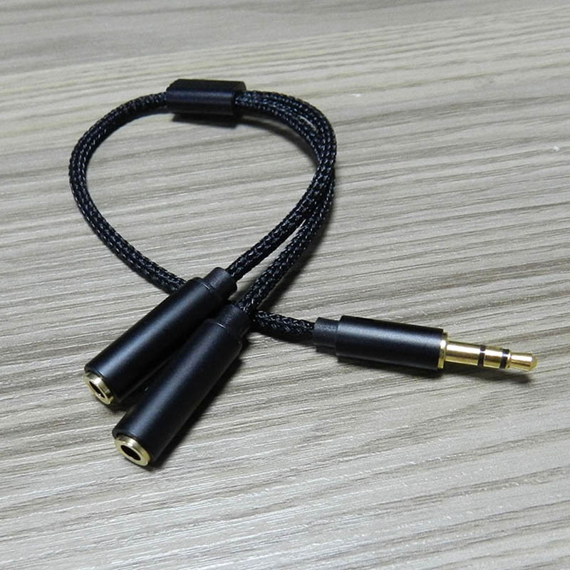 Adaptador Divisor de Áudio P2  - Earphone Splitter Jack avaliação e preço