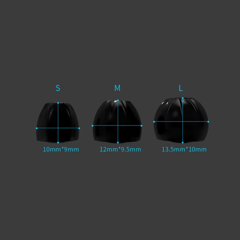 3 pares de tampões intra-auric - Earphone Foam Tip avaliação e preço