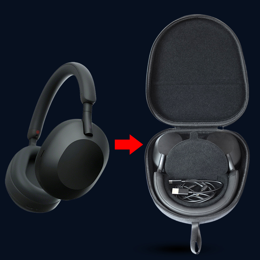 Estojo rígido protetor, estojo - Sony Headphone Wh-1000Xm5 avaliação e preço