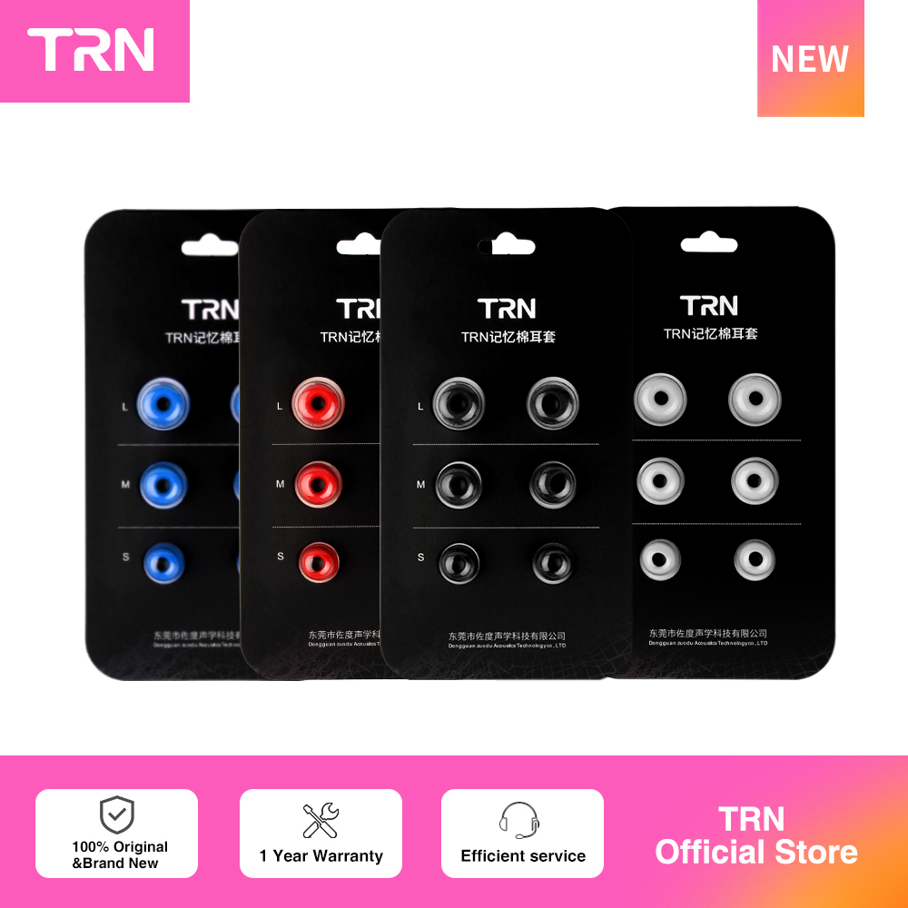 Trn 3 pares (6 peças) fone de  - Earphone Foam Tip avaliação e preço